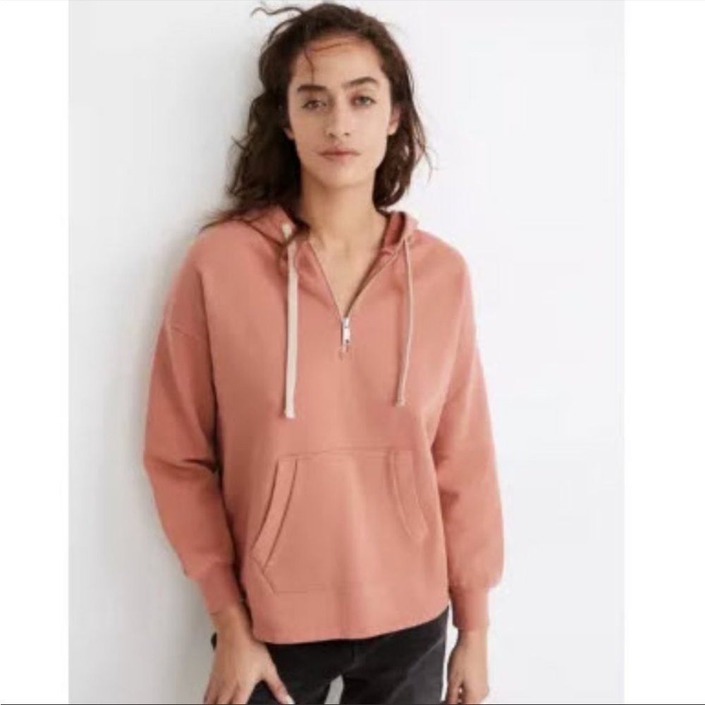 Madewell- (Re)sourced Cotton Relaxed Hoodie Sweater